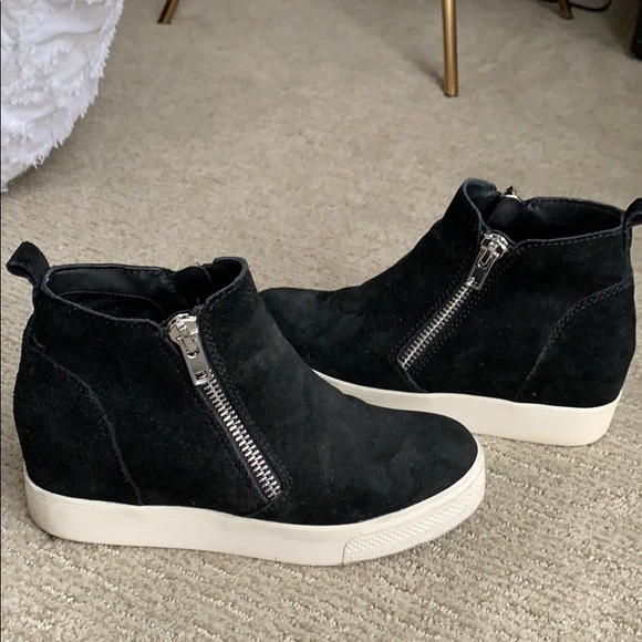 steve madden high top sneakers no wedge